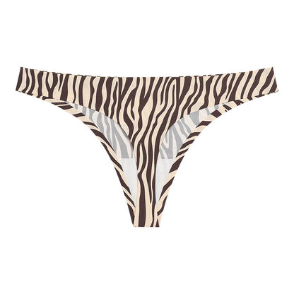 OFERTA Tangas efecto invisible Animal Print termofusionadas