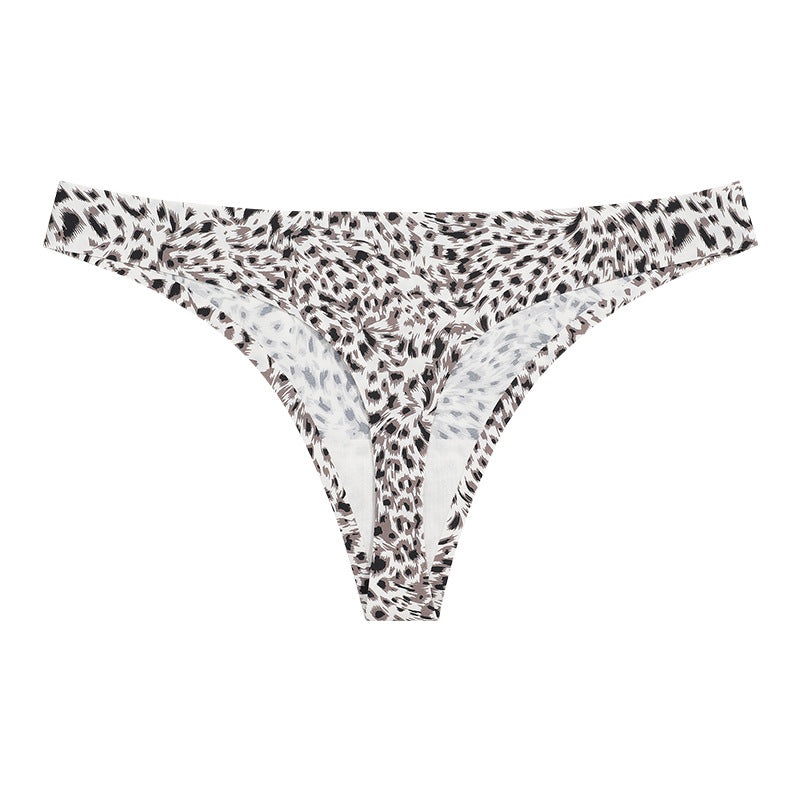 Tangas efecto invisible Animal Print termofusionadas