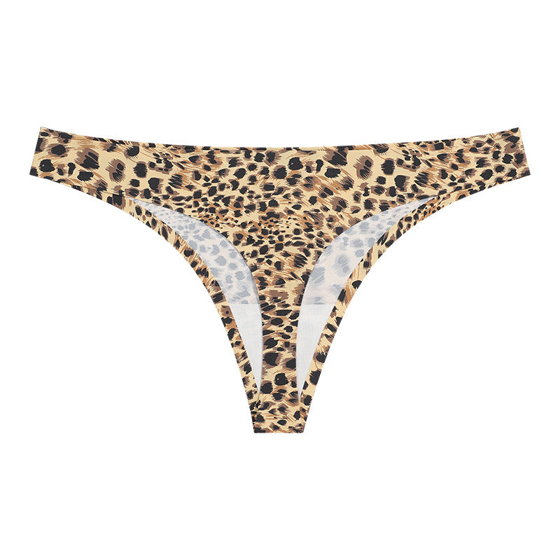 Tangas efecto invisible Animal Print termofusionadas