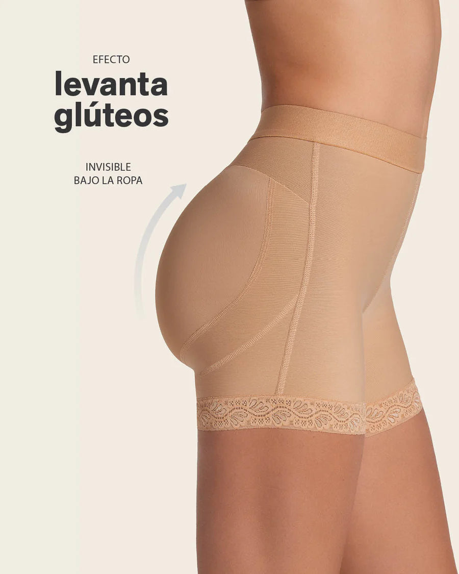 Braga faja tipo short de compresión con efecto moldeador / LEONISA