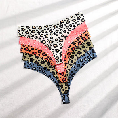 OFERTA Tanga invisible con elegantes estampados animal Print