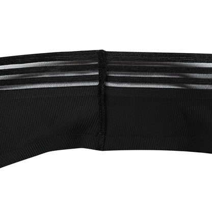 Tanga de canalé con con decorado en la cintura