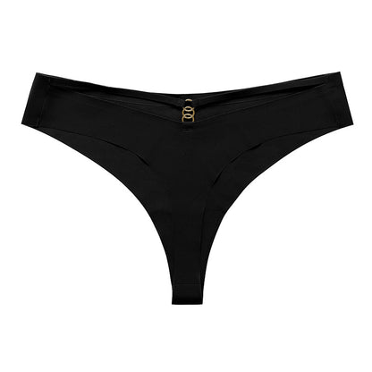 OFERTA 2€ tanga sin costuras con decoración en el derrier