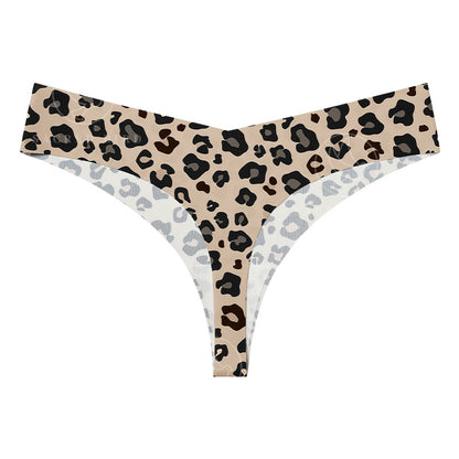 OFERTA Tanga invisible con elegantes estampados animal Print